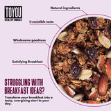 ToYou Snacks Granola, Dried Fruit and Granola Cereal, Gluten Free, Vegan, Healthy Snacks for Adults and Kids, Breakfast Cereal with Protein and Fiber