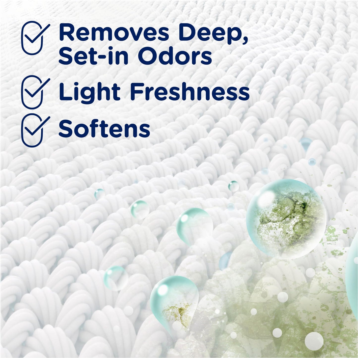 Downy Rinse Laundry Odor Remover, Fresh Lavender Scent, 62 FL OZ, Fabric Softener and Laundry Odor Removal Rinse