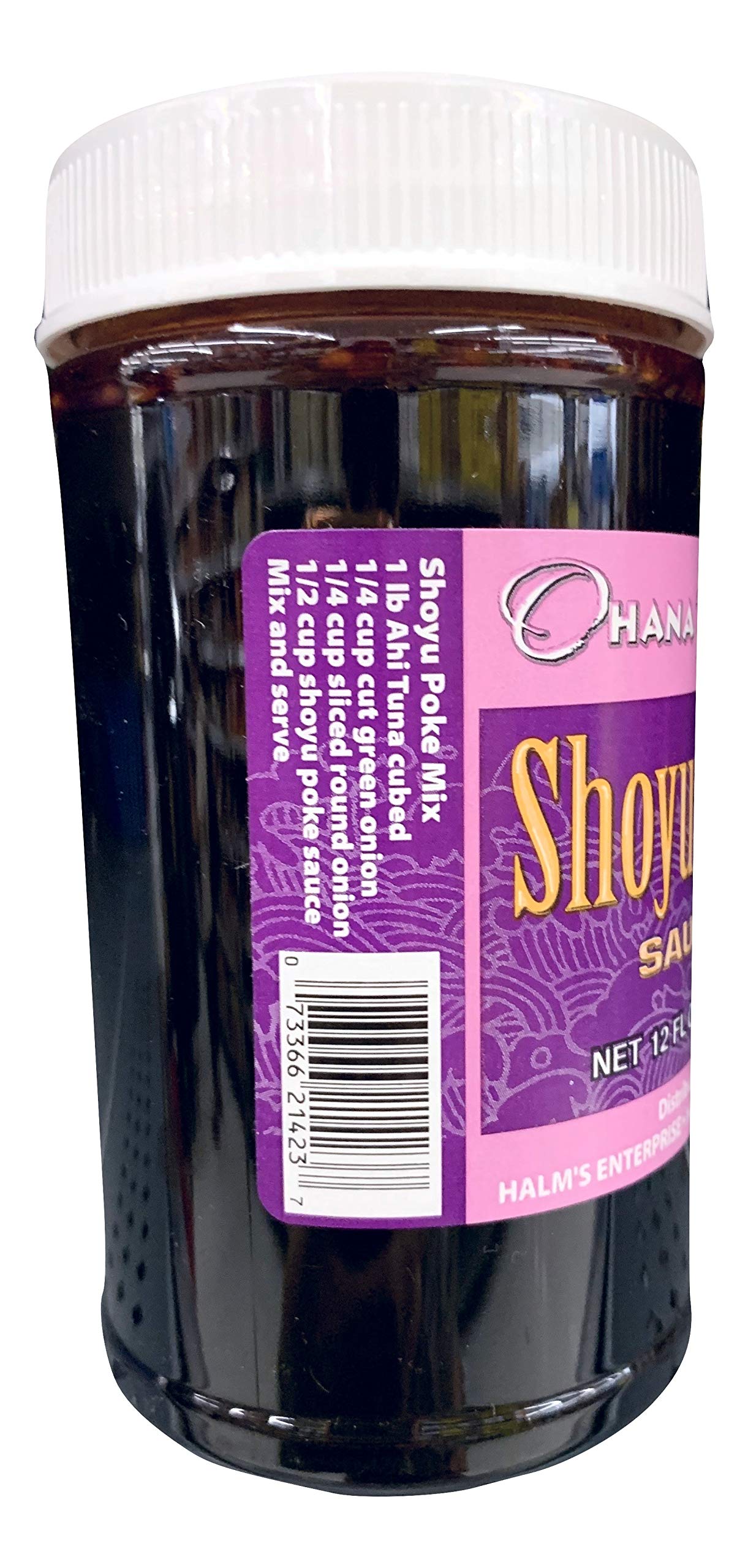 Ohana Flavors Hawaiian Poke Sauce (Shoyu, 12 Fluid Ounce)