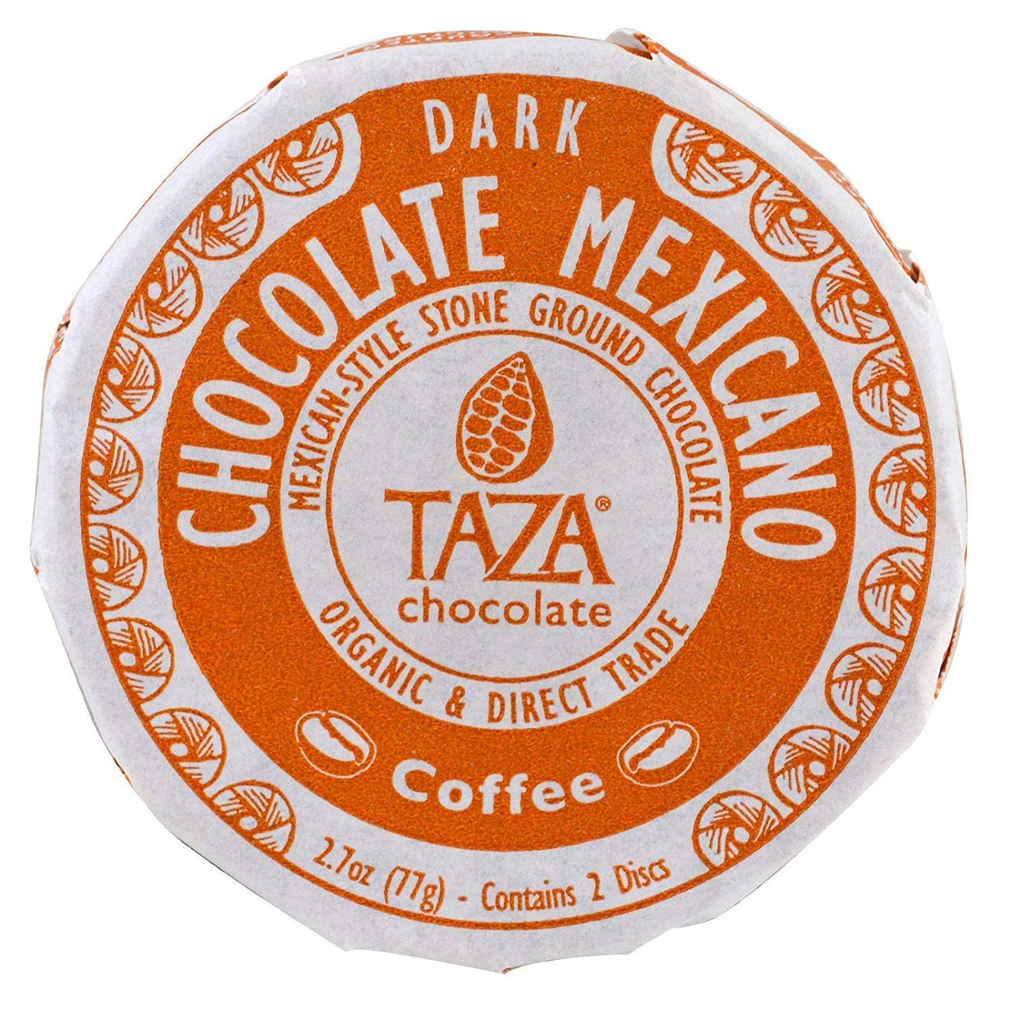 Taza Chocolate, Chocolate Mexicano, Coffee, 2.7 Ounce (3 Count)