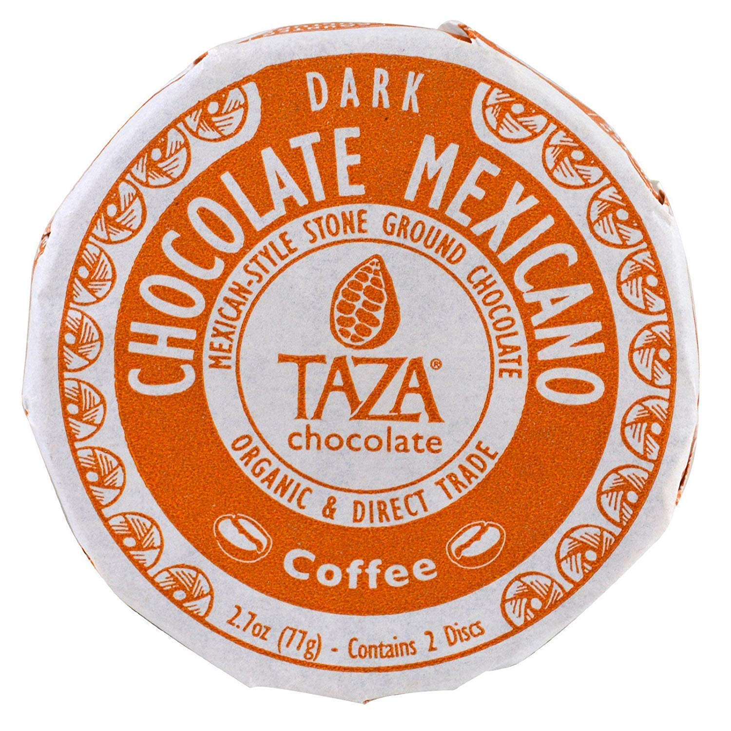 Taza Chocolate, Chocolate Mexicano, Coffee, 2.7 Ounce (3 Count)