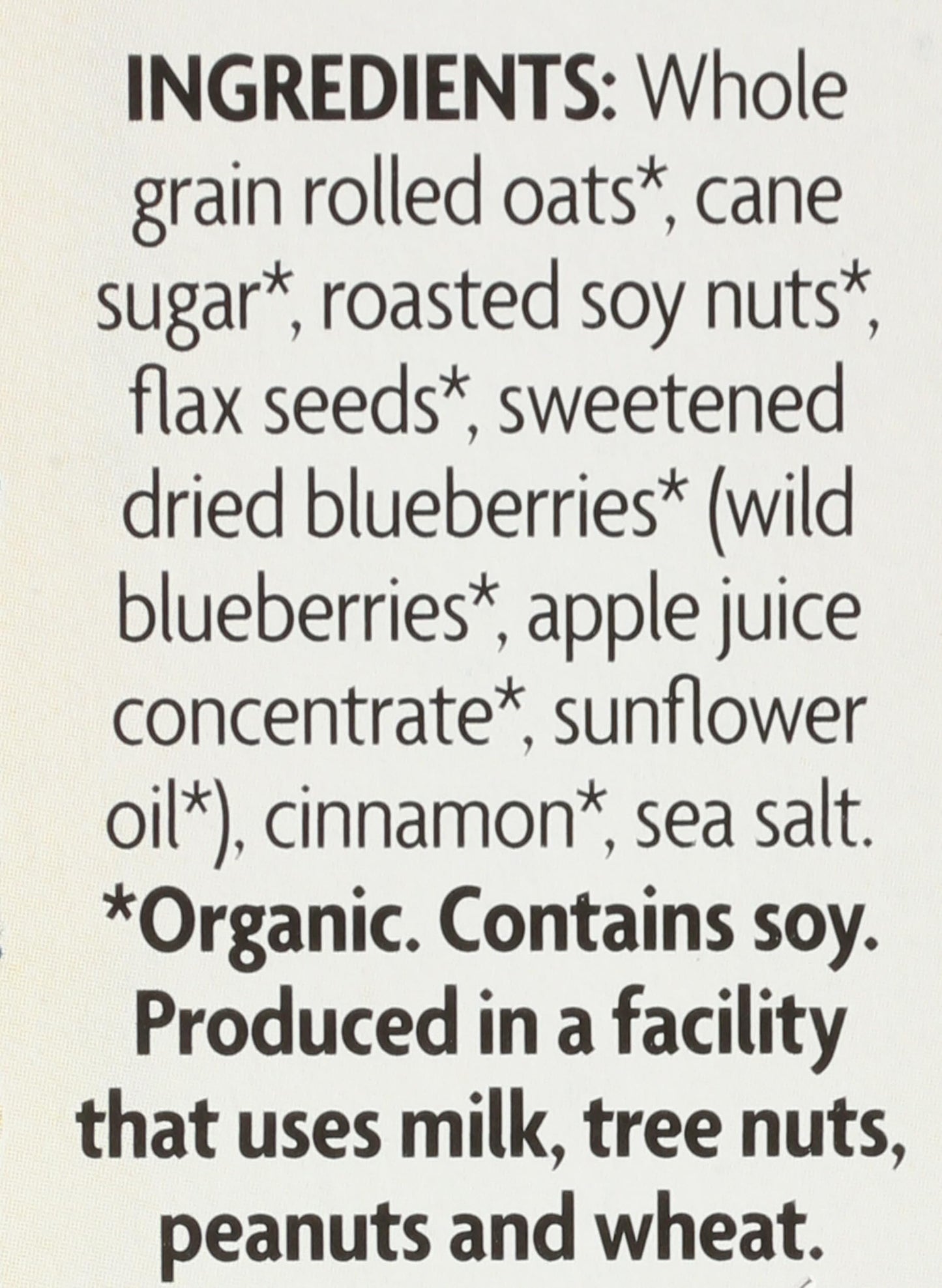 Nature's Path Organic Optimum Power Flax Cereal Blueberry Cinnamon, 11.2 Ounce
