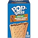Pop-Tarts Toaster Pastries, Breakfast Foods, Kids Snacks, Unfrosted Brown Sugar Cinnamon (8 Pop-Tarts)