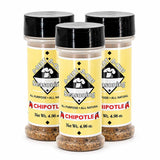 A-Rent-A-Chef - Chipotle Seasoning, 4.96 oz Bottle - 3-Pack