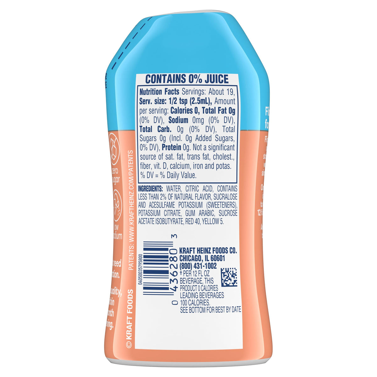 2 pack Crystal Light Mango Passionfruit Liquid Drink Mix 48 servings (1.62 fl oz x 2 = 3.24 oz)