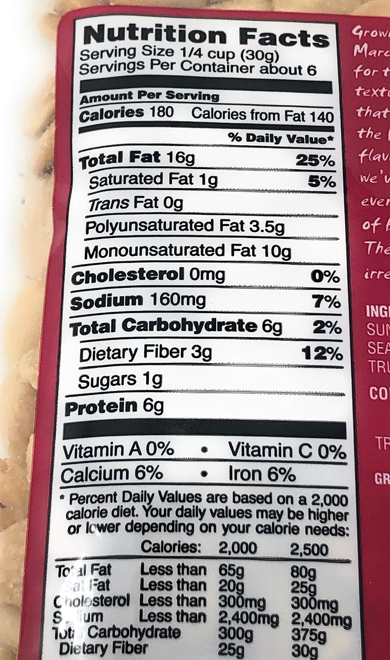 Trader Joes Nuts Roasted & Salted Truffle Marcona Almonds - Pack of 3 Bags - 6 oz per Bag