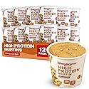 Bootylicious | High-Protein Muffin | 25g Protein, 7g Net Carbs, 2.32-2.75oz Cup, 12-Pack (Cinnamon Bun)