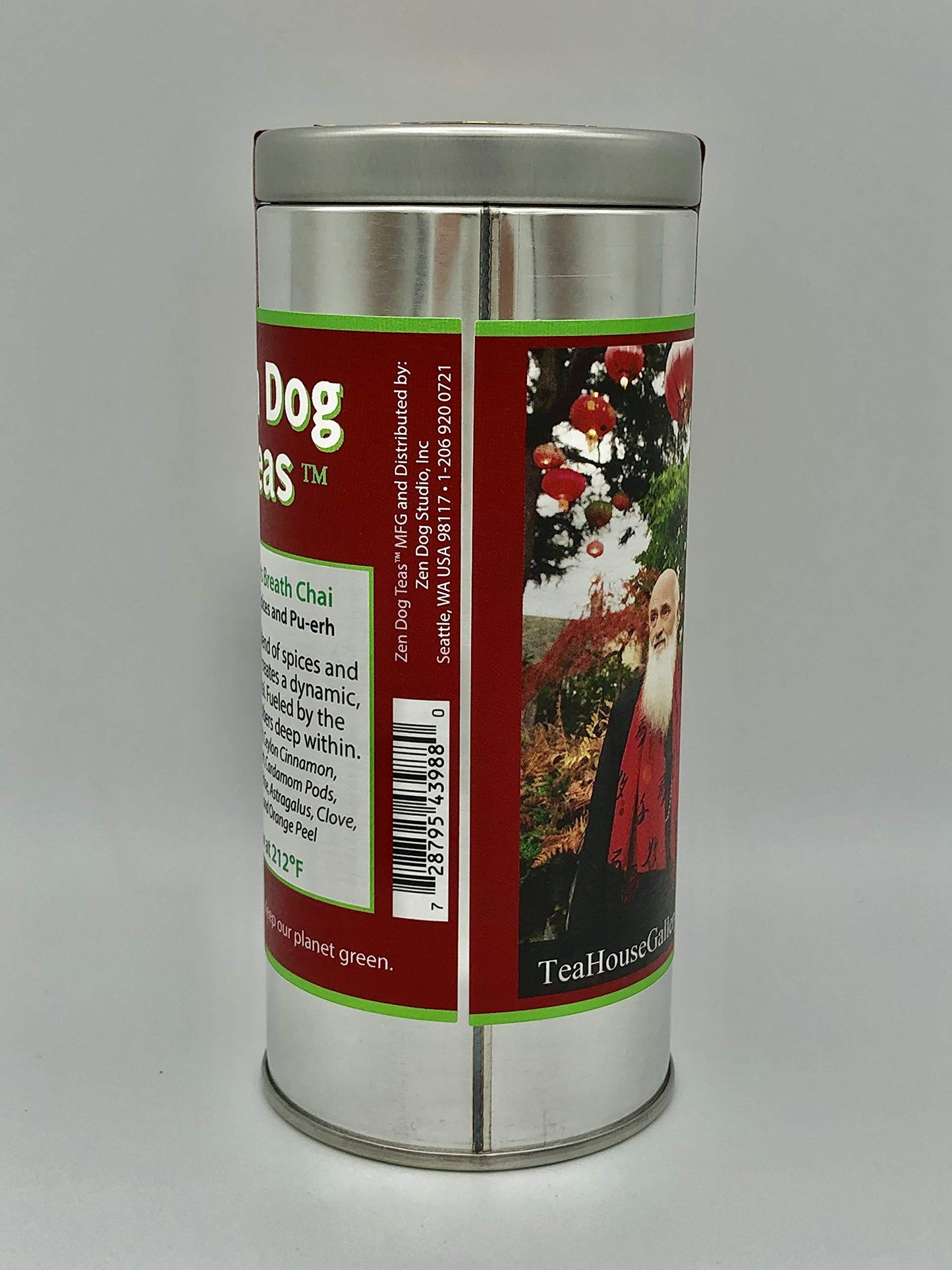 Zen Dog Teas DRAGON’S BREATH Chai Pu-erh Tea Organic