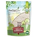 Food to Live Organic Short Grain White Sushi Rice, 1 Pound - Non-GMO Japanese Style Perfectly Sticky Rice, Vegan, Bulk. Easy to Cook. Great as a Side Dish. Perfect for Sushi, Salads, and Desserts