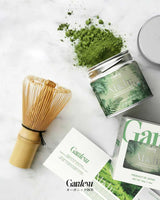 Gardeva Organic Japanese Ceremonial Grade Matcha - 100% Pure Green Tea Powder, USDA Certified, First Harvest, Authentic Origin From Uji, Kyoto (40g
