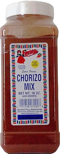 Bolner's Fiesta Extra Fancy Salt Free Chorizo Mix, 16 Oz.