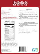 Mom's Place Gluten-Free Apple Cinnamon Crumble Muffin Mix, Easy to Make, Nut Free, Soy Free & Dairy Free, 12 Servings, 14.5 oz