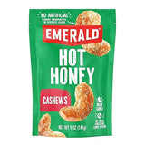 Emerald Nuts Hot Honey Cashews (1-Pack) | 5oz Resealable Bag | Kosher Dairy Certified, Non-GMO, Contains No Artificial Preservatives, Flavors or
