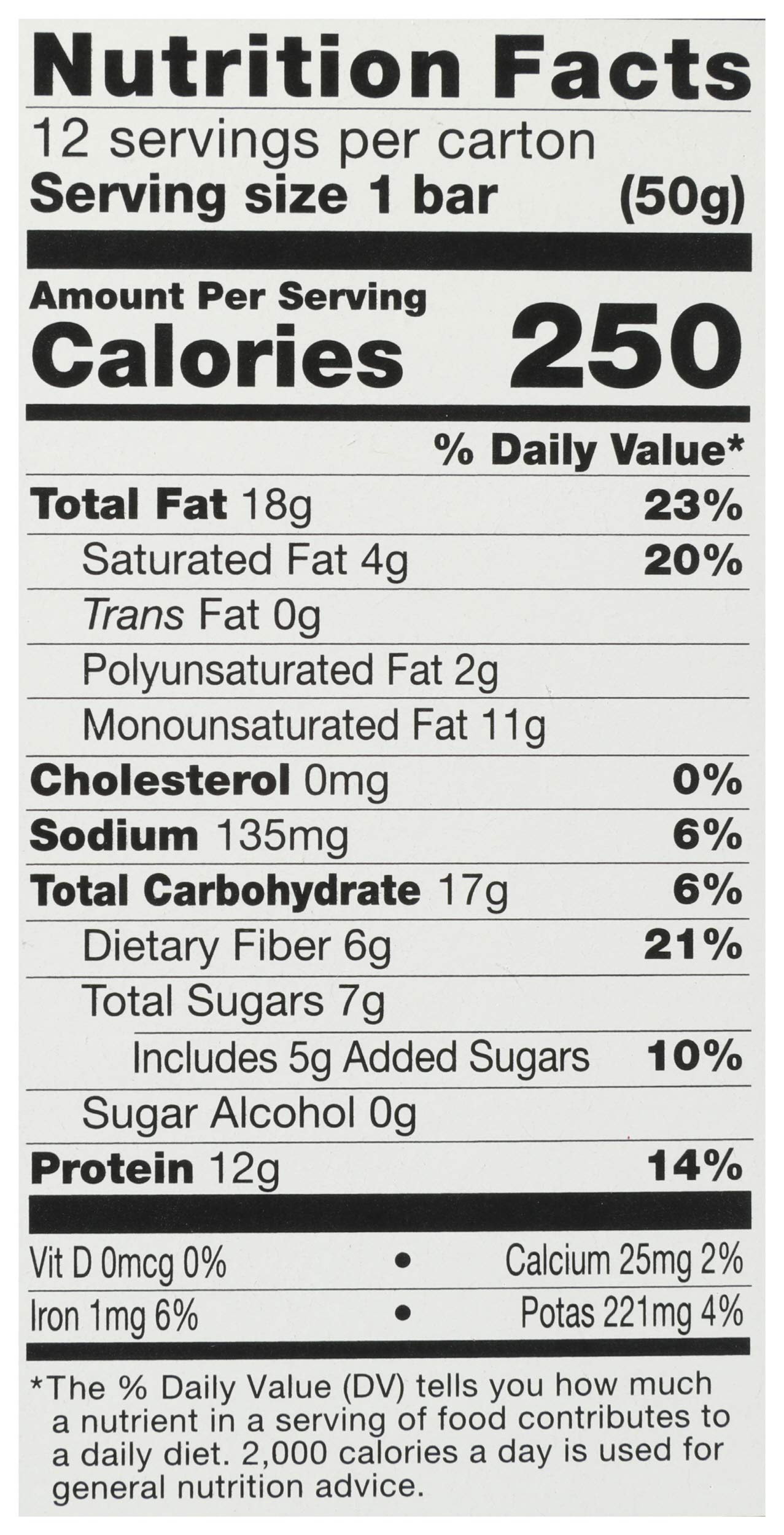 KIND Protein Bar, Crunchy Peanut Butter, Gluten Free, 12g Protein, 1.76 Ounce Bar Sample