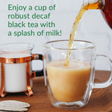 The Republic of Tea Decaf British Breakfast Black Tea, Tin of 50 Tea Bags