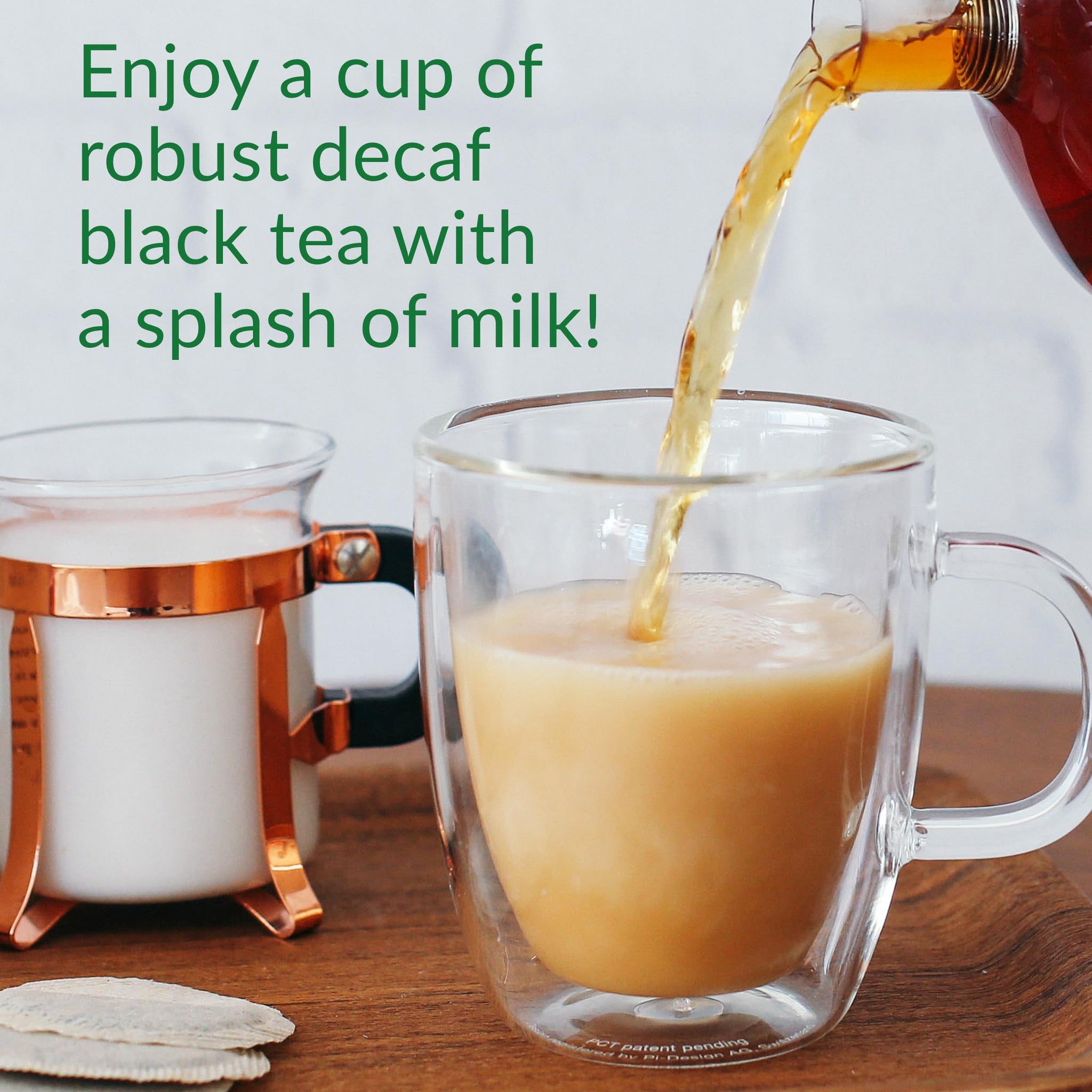 The Republic of Tea Decaf British Breakfast Black Tea, Tin of 50 Tea Bags