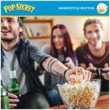 Pop Secret Homestyle Natural Butter Popcorn, 9.6 Ounce -- 6 per case.
