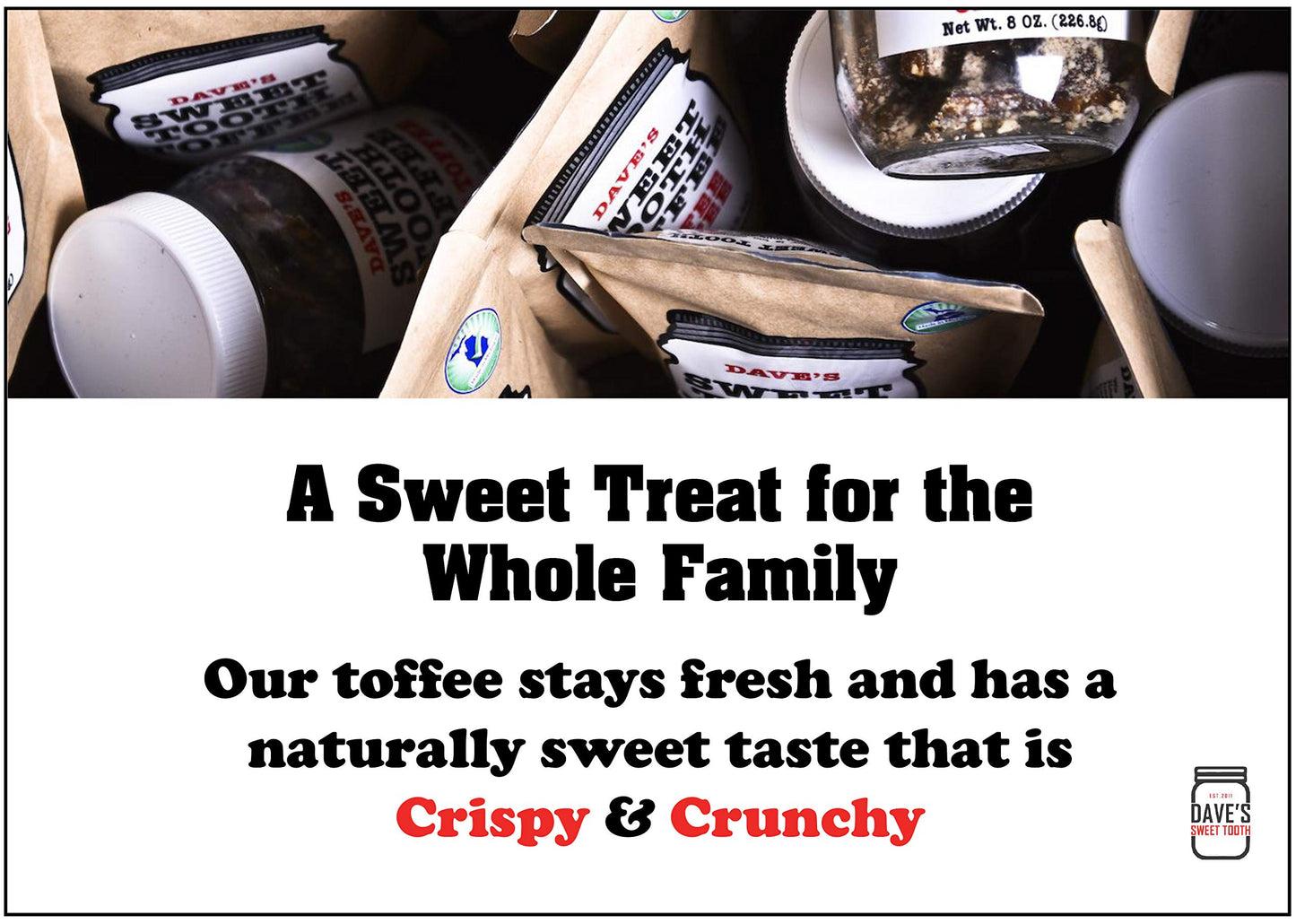 Coffee Flavored Toffee by Dave's Sweet Tooth