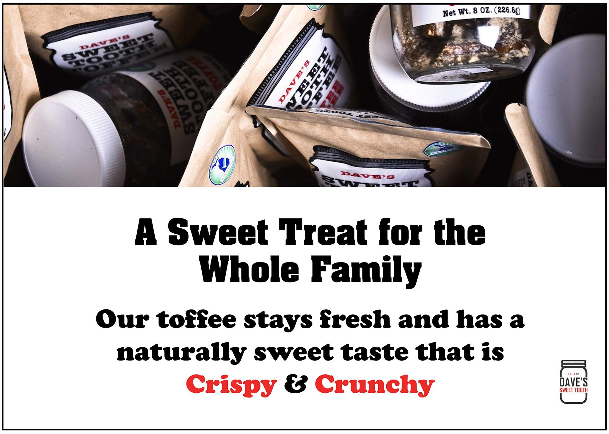 Coffee Flavored Toffee by Dave's Sweet Tooth
