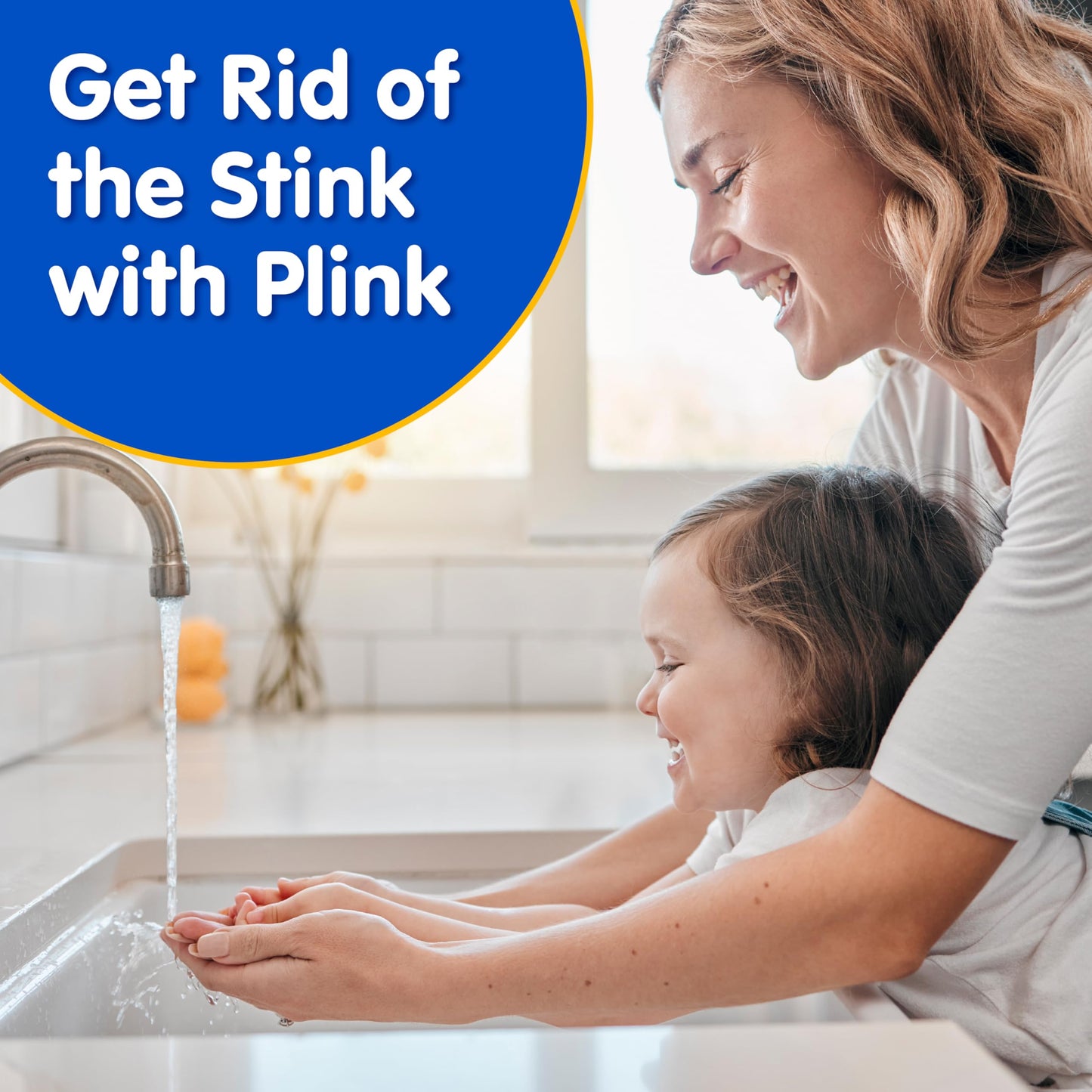 Plink Garbage Disposal Cleaner, Freshener & Odor Removing Balls, Easy to Use, Fresh Lemon Scent, 40 Count