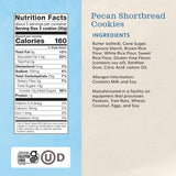 Pamela's Pecan Shortbread Gluten Free Cookies, 6.25 Oz (Pack of 6)