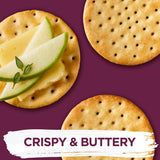 Toasteds Crackers, Lunch Snacks, Party Snacks, Classic Buttercrisp, 8oz Box (1 Box)
