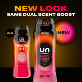 Downy Unstopables Fusions Scent Duos Laundry Scent Booster Beads, Sunset and Citrus Scent, 21.1 OZ, 24hr non-stop freshness with 2 in 1 dual scent