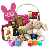 Gift Basket Village Happy Easter Gift Basket, Festive Easter Basket for Kids & Adults, Thoughtful Easter Gift & Care Package, Easter Basket Ideas