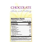 HealthSmart Creamy Chocolate Shake/Pudding Mix, 15g Protein, Low Calorie, Low Carb, Low Fat, No Gluten Ingredients, Aspartame Free, Vegetarian, KETO