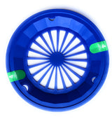 Reusable Plastic Paper Plate Holders Set Of 4 Blue Shade May Vary