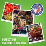 Jersey Pickles - Pickle Salsa - Fresh Cucumber Salsa, Crunchy Vegetable Mix, Vinegar Brined Dip, Ready to Eat Snacks, Quart Jar 32oz (2 Pack, Mild