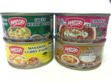 Maesri Variety Curry Paste 4pk Green, Karee, Masaman, & Panang Curry - 4 oz