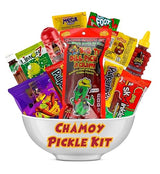 Original Chamoy Pickle Kit, Ready to Make the Famous TikTok Trend, Includes Alamo Dill Pickle, Baby Lucas, Lucas Gusano, Skwinkles Salsaghetti,and