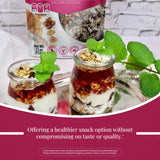 Nature's Mix - Cranberry Maple Granola - Cranberries, Almonds, Maple Syrup, Currants, Olive Oil, Sunflower Seeds, Cinnamon - Small