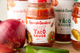 Spanish Gardens Taco Sauce (6 Pack) - Hot Taco Sauce for Authentic Mexican Food - Original Family Recipe, Spicy Sauce for Tex Mex Food (11.5 oz)