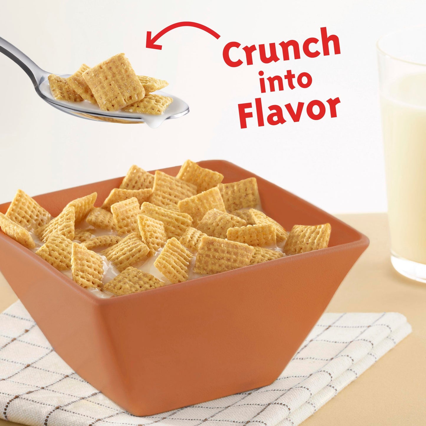 Peanut Butter Chex Cereal, Gluten Free Breakfast Cereal, Made with Whole Grain, 12.2 oz