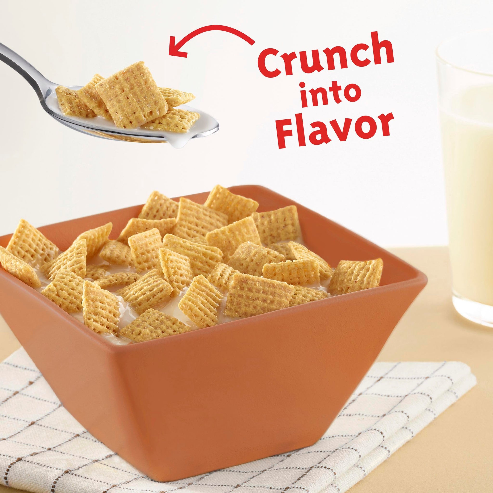 Peanut Butter Chex Cereal, Gluten Free Breakfast Cereal, Made with Whole Grain, 12.2 oz