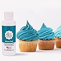 Ann Clark Ocean Teal Food Coloring Gel Large 4.5 oz Professional Grade Made in USA