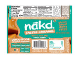 Nakd Bars, Salted Caramel Raw Fruit and Nuts, Gluten Free, Vegan 18 Count