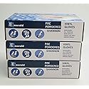 Disposable Large Vinyl Gloves Lightly Powdered [VGLX3] (300)