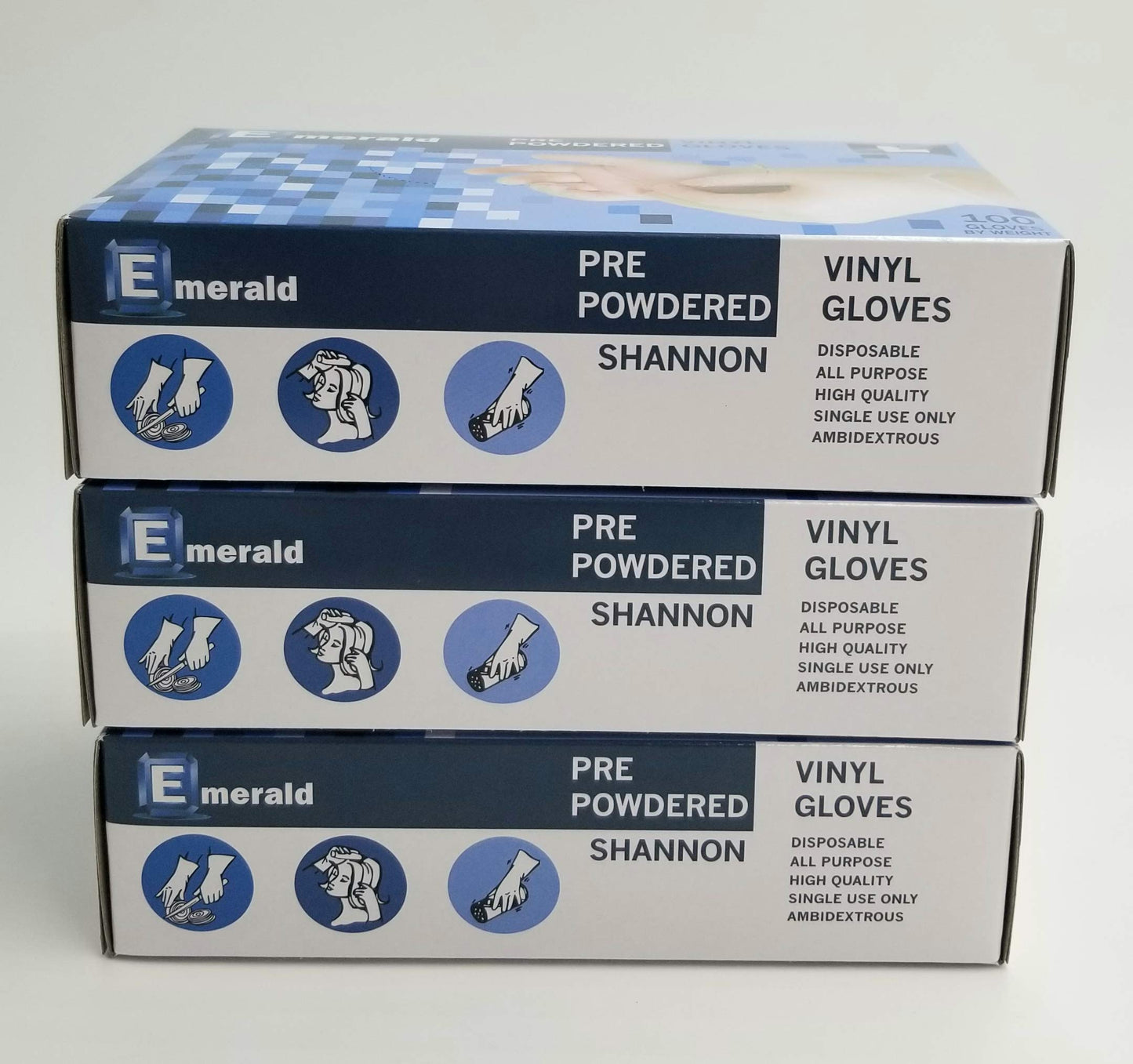 Disposable Large Vinyl Gloves Lightly Powdered [VGLX3] (300)