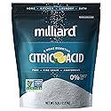 Milliard Citric Acid 5 Pound - 100% Pure Food Grade Non-GMO Project Verified (5 Pound)