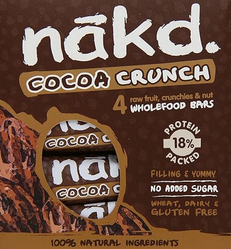 Nakd Cocoa Delight Bars (4x30g) - Pack of 2