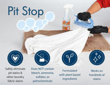 Sanco Industries Pit Stop - Sweat Stain & Deodorant Stain Remover, Multi-Stain & Multi-Purpose Formulated Spray, Safe for All Fabrics - 32 Ounces