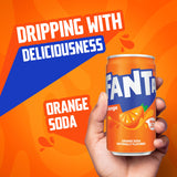 Fanta, 6 pack, 7.5 oz. mini cans