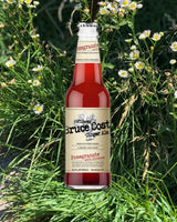 Bruce Cost Unfiltered Ginger Ale - Pomegranate with Hibiscus - 12 oz (24 Glass Bottles)
