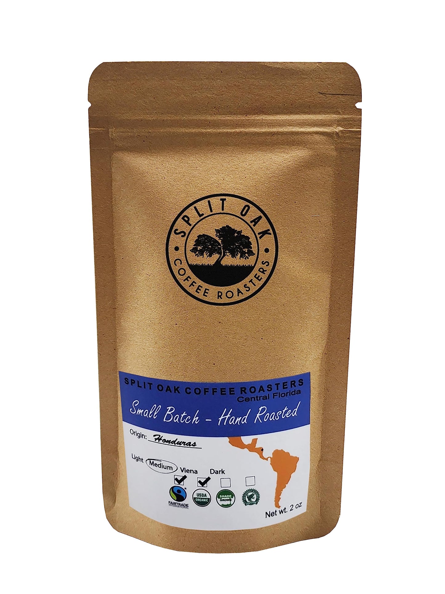 Split Oak Coffee Roasters Gourmet Gift Box - Whole Bean Variety Pack Gift Box, 9 Medium Roast Coffees from Around the World - Global Tasting