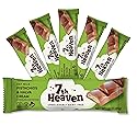7th Heaven, Vegan Oat Milk Chocolate Snack Bars: Pistachio & Halva Cream - (1.6 oz - 6 Pack), Healthy Chocolate, Perfect Valentines Gift For Your