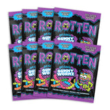 Rotten Original Gummy Worms - Low Sugar, Low Calorie, 7g Gut-Friendly Prebiotic Fiber and 3g Protein, Gluten Free Candy - 1.8 oz - 8-Pack