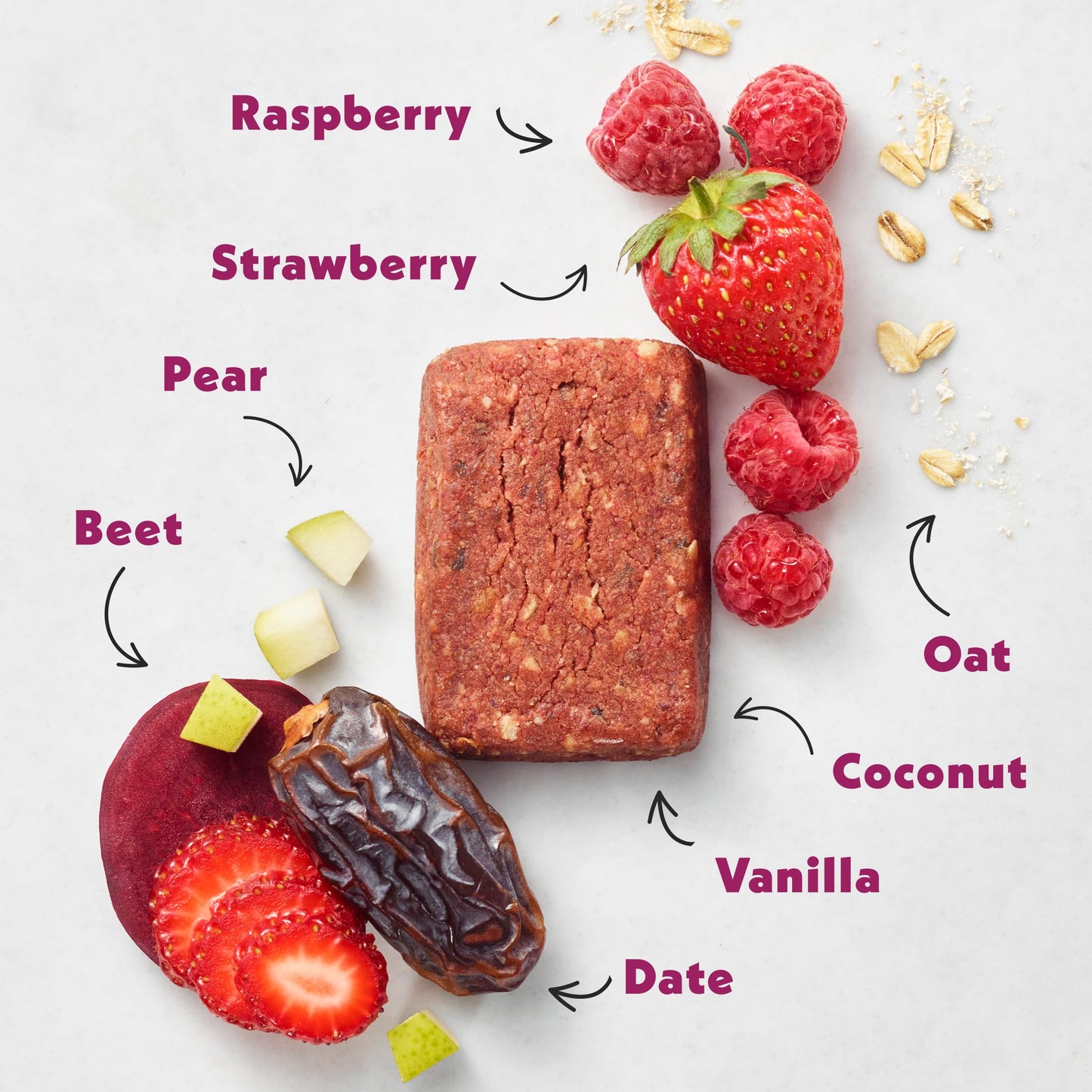 Once Upon A Farm Organic Mixed Berry Soft-Baked Bars, 4 Count